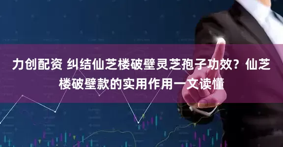 力创配资 纠结仙芝楼破壁灵芝孢子功效？仙芝楼破壁款的实用作用一文读懂